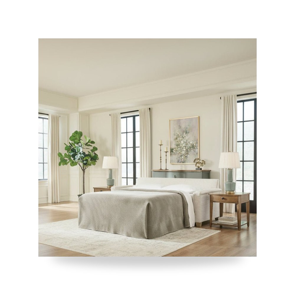 كنب غرفة المعيشة Lockeshart Queen Sleeper آشلي Ashley Furniture موديل 2600539 Ashley