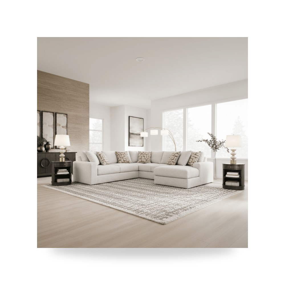 كراسي ومقاعد فاخرة - أريكة زاوية Toliar Chaise - طراز 68706S11