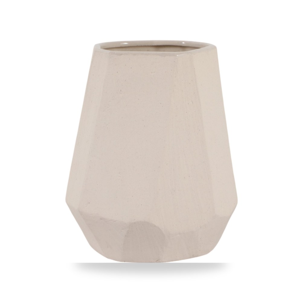 فازة زينة أبيض Sagebrook Home موديل EV22745