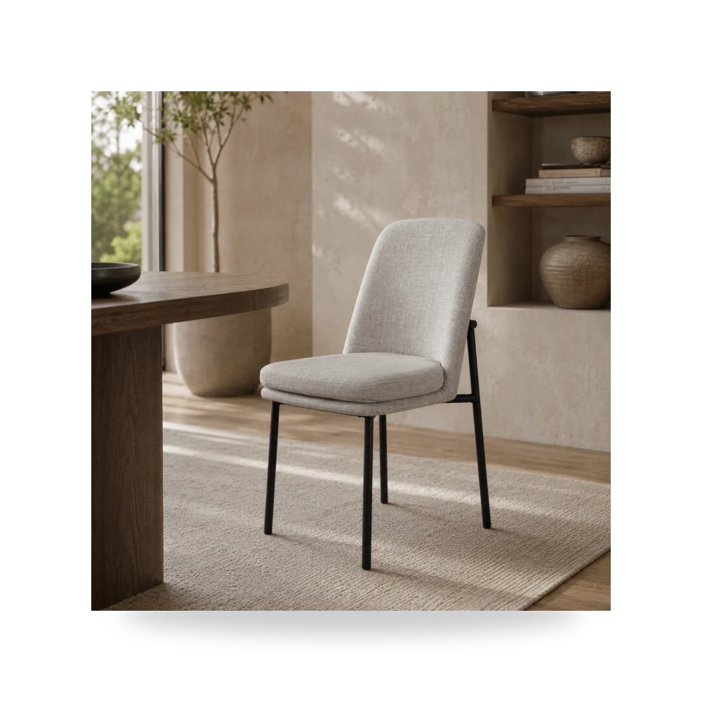 كرسي طعام فاخر - كرسي طعام Lumina - طراز R2270-D0003-CH