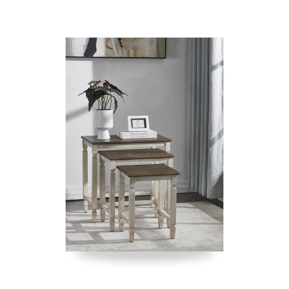 طاولة جانبية ديكورية أنيقة فاخر كريستفيو (Crestview Collection)