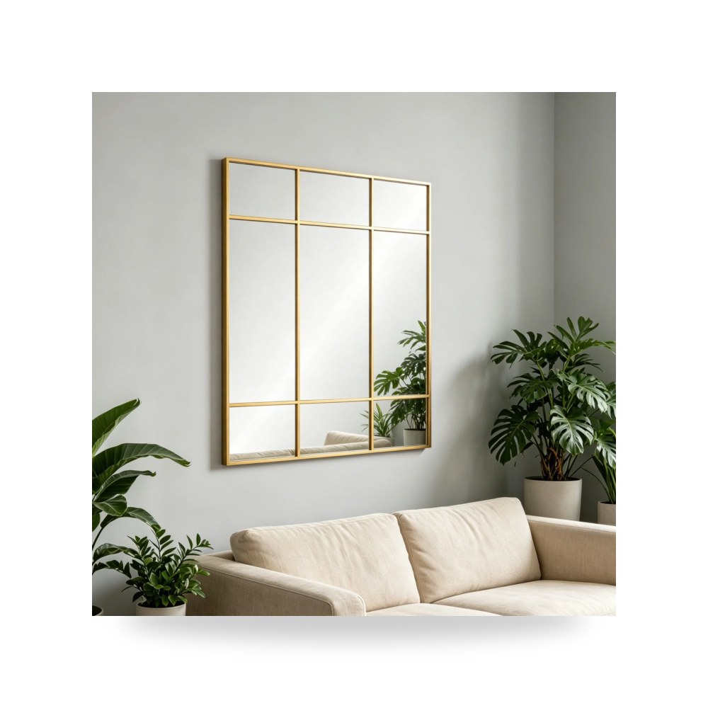 أثاث غرف نوم وأسرّة - مرآة Lucent AlRugaib Furniture - طراز MA24224-BL