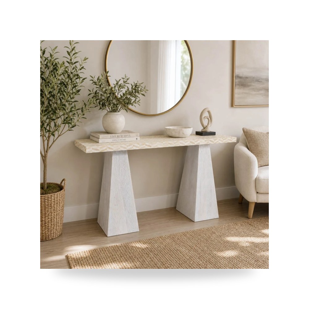طاولة كونسول خشب 55×31 Sagebrook Home موديل 23365