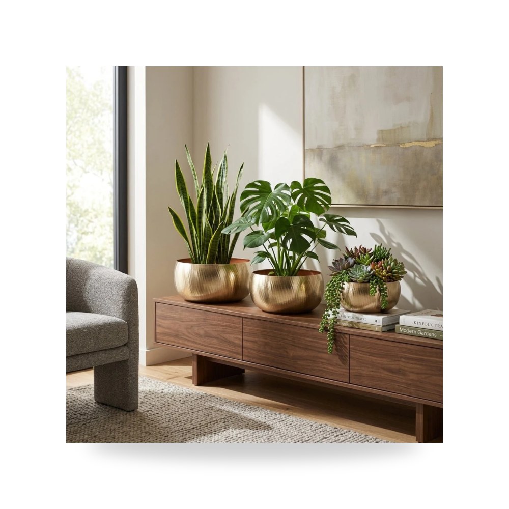 حوض زرع ونباتات ديكوري فاخر - مركن حوض زرع أحمر Sagebrook Home - طراز 23329 - مقاس 15.24