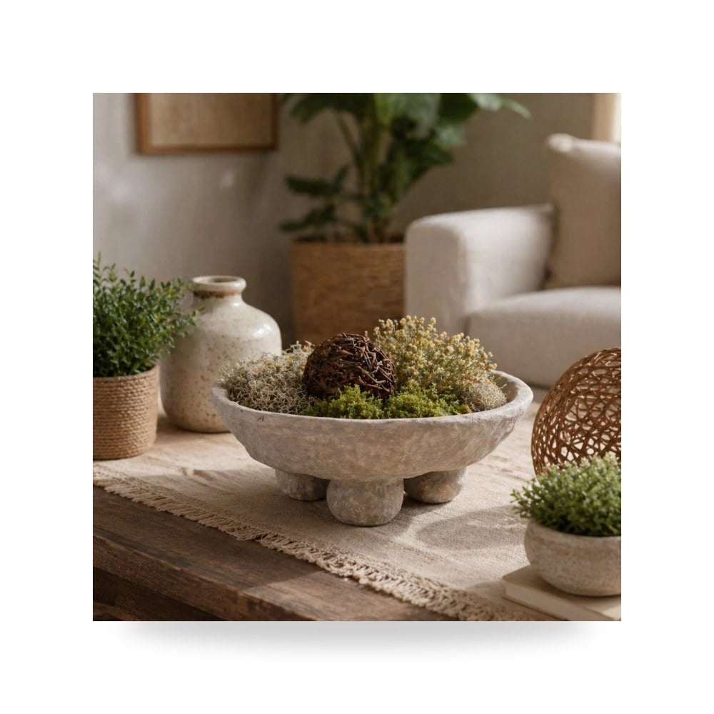 مرآة ديكور جدارية وعاء ديكوري 12 بوصة 12x12 Sagebrook Home