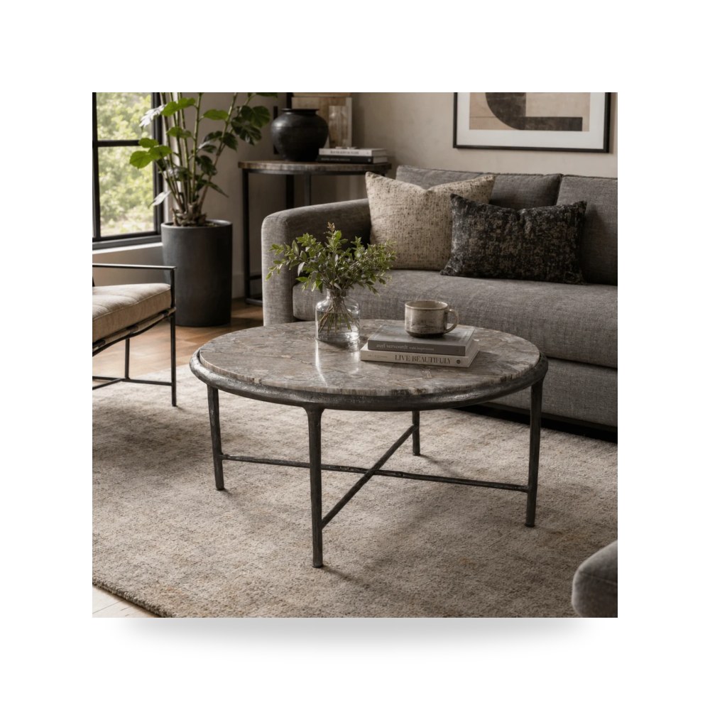 طاولة قهوة خشب Scioto Sagebrook Home موديل EV23145
