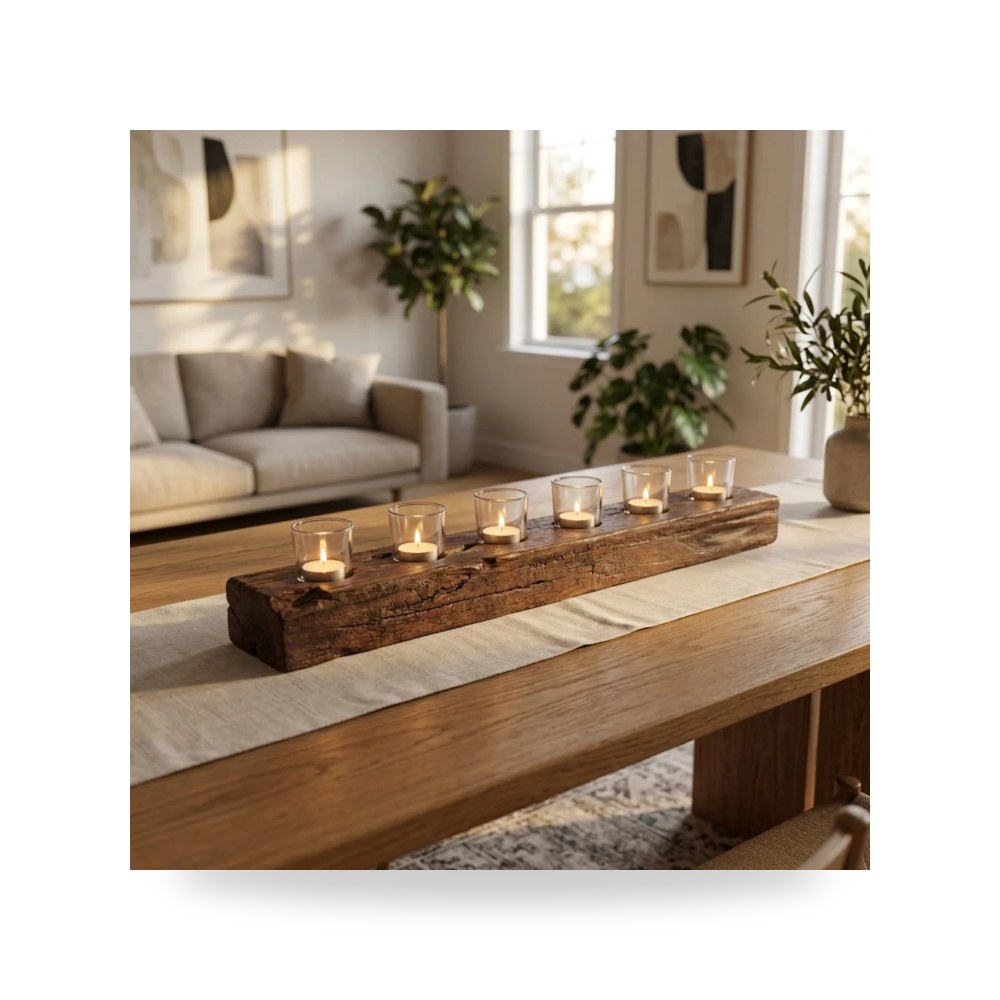 خشب بني Candle Holder, 26×5 Sagebrook Home موديل 23170