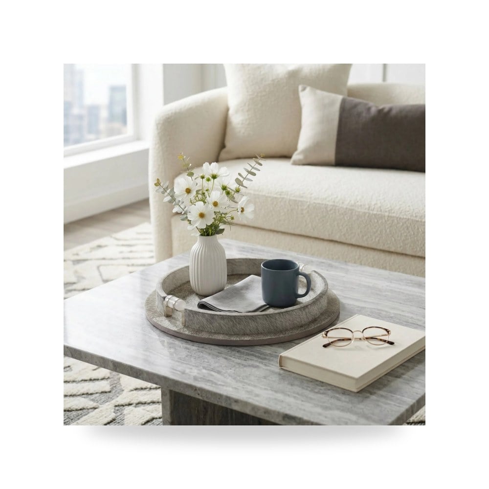 صينية تقديم وديكور لأسطح الطاولات فاخر سيجبروك هوم (Sagebrook Home) - موديل EV23003
