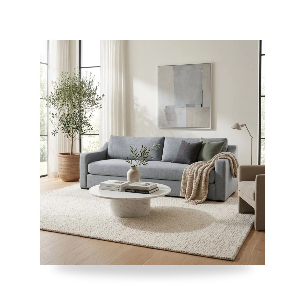 أريكة بني Cary Grey - brown Sagebrook 95×40 موديل 23184-01 Sagebrook Home