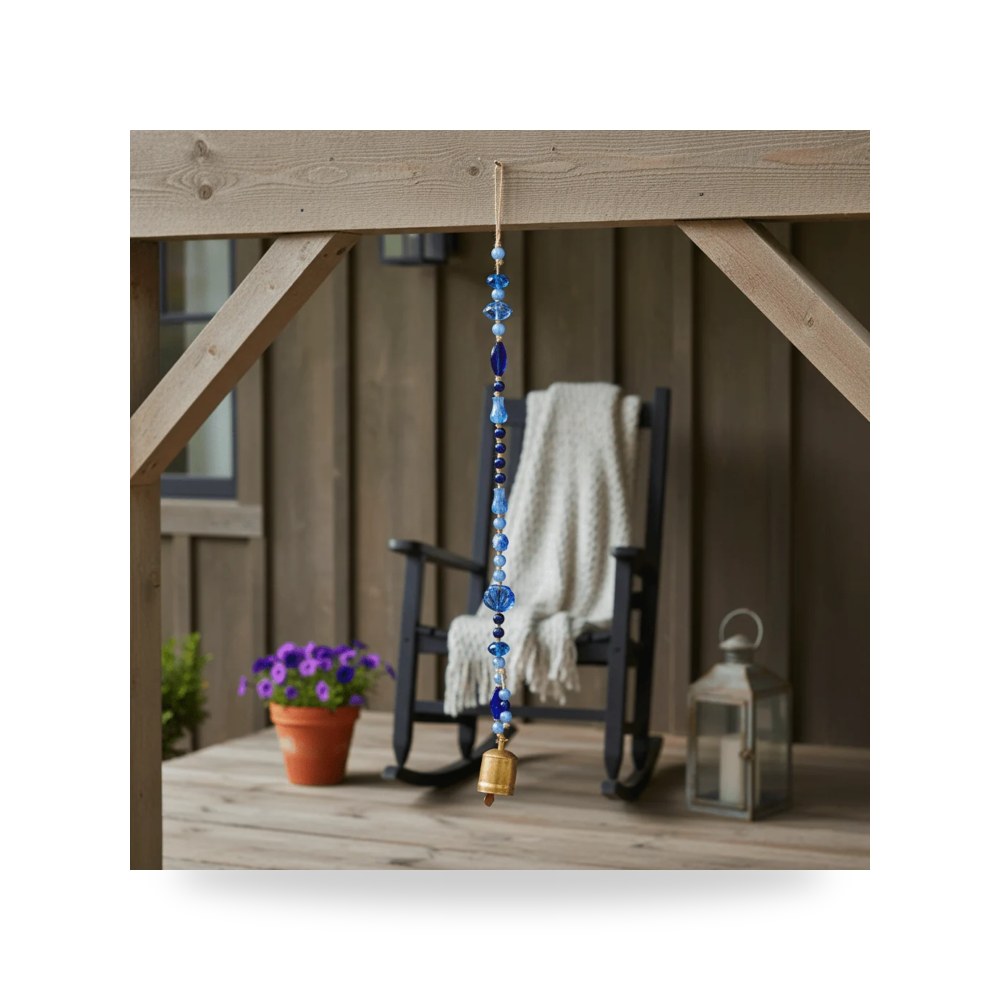 زجاج Beads Bell, Multi 35×3 سيجبروك هوم Sagebrook Home موديل 22869