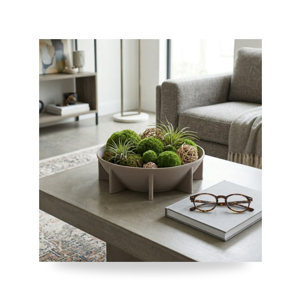 وعاء وطبق ديكوري فاخر لأسطح الطاولات فاخر سيجبروك هوم (Sagebrook Home) - موديل EV22754