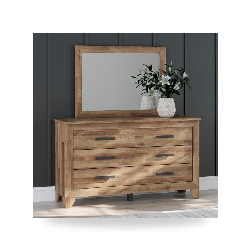 وحدة أدراج وكومودينة غرف نوم - تسريحة دريسر Ashley موديل B4802 DresserMirror - من Ashley