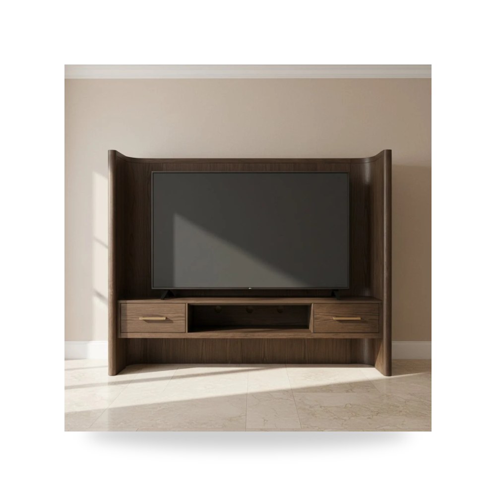 أثاث غرف نوم وأسرّة - طاولة تلفزيون Ashley موديل W984 Set - من - طراز