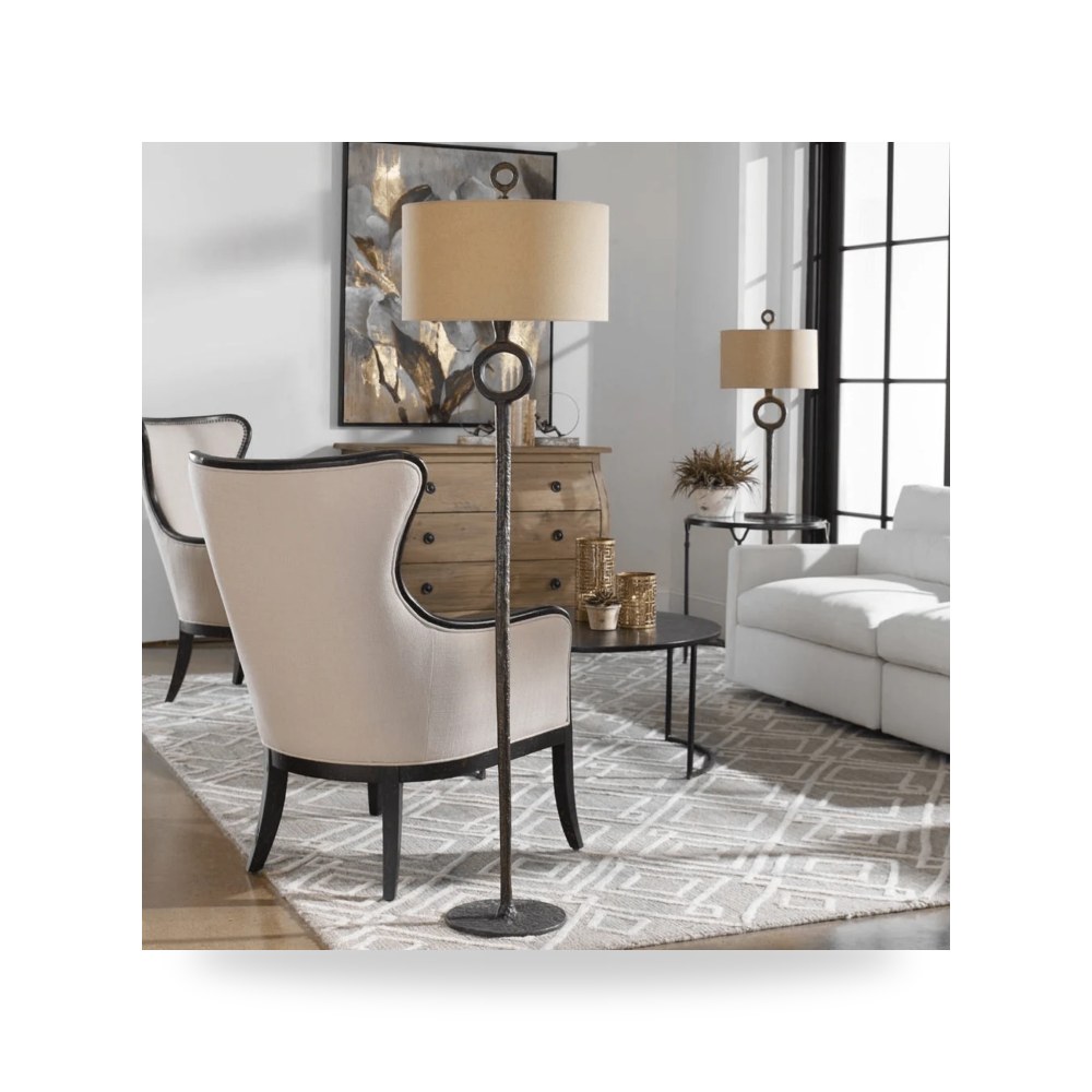 مصباح أرضي ستاند ديكوري فاخر أترموست (Uttermost)