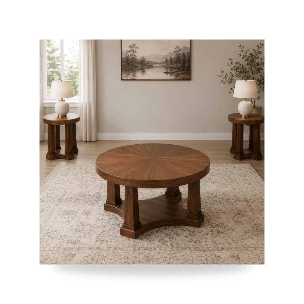 طقم طاولات آشلي Ashley Furniture موديل T877 Set موديل T877-Set