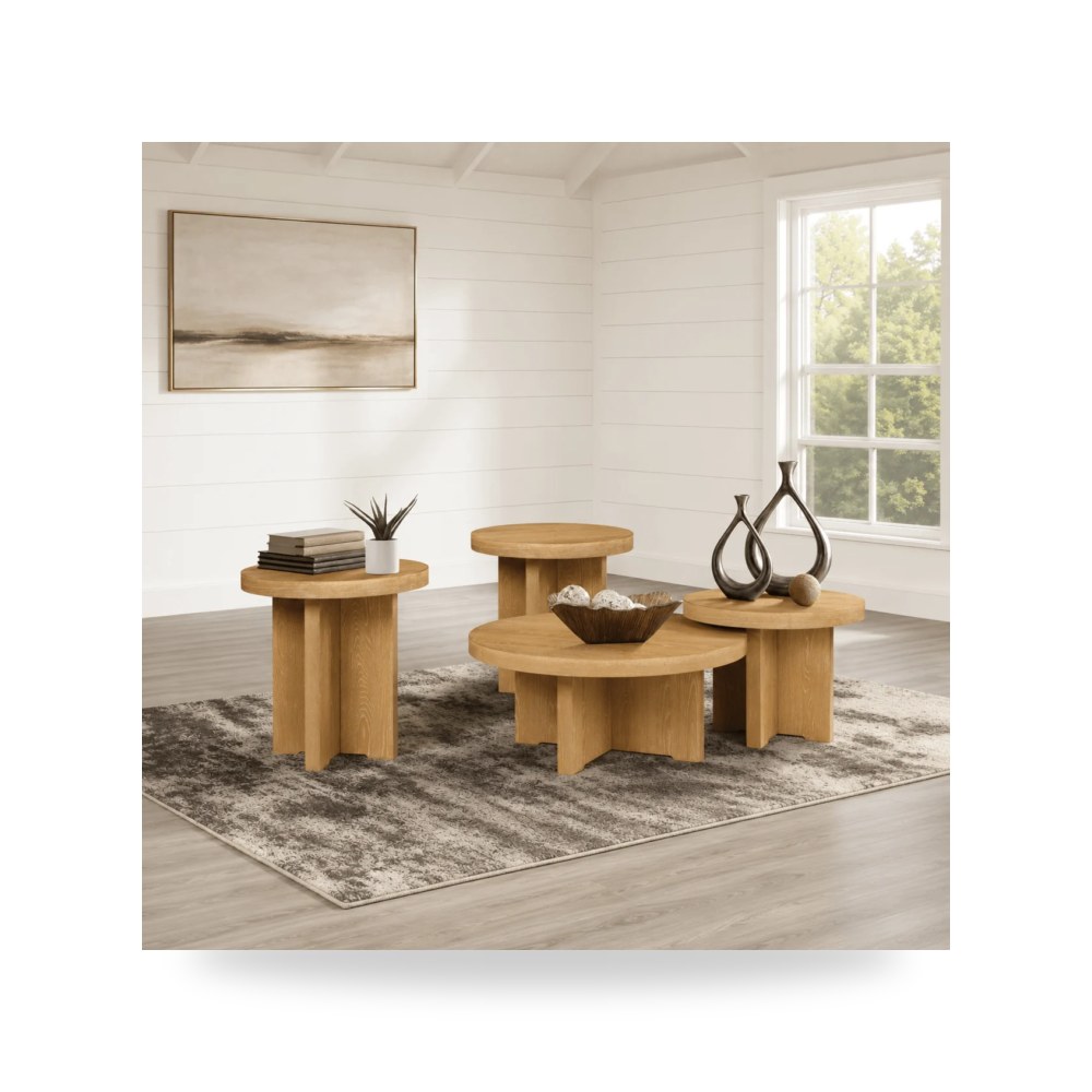 طقم طاولات آشلي Ashley Furniture موديل T5823 Set موديل T5823-Set