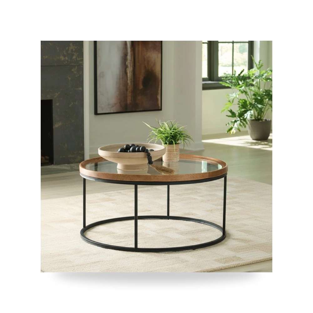 طاولة قهوة آشلي Ashley Furniture موديل T502 8 موديل T502-8