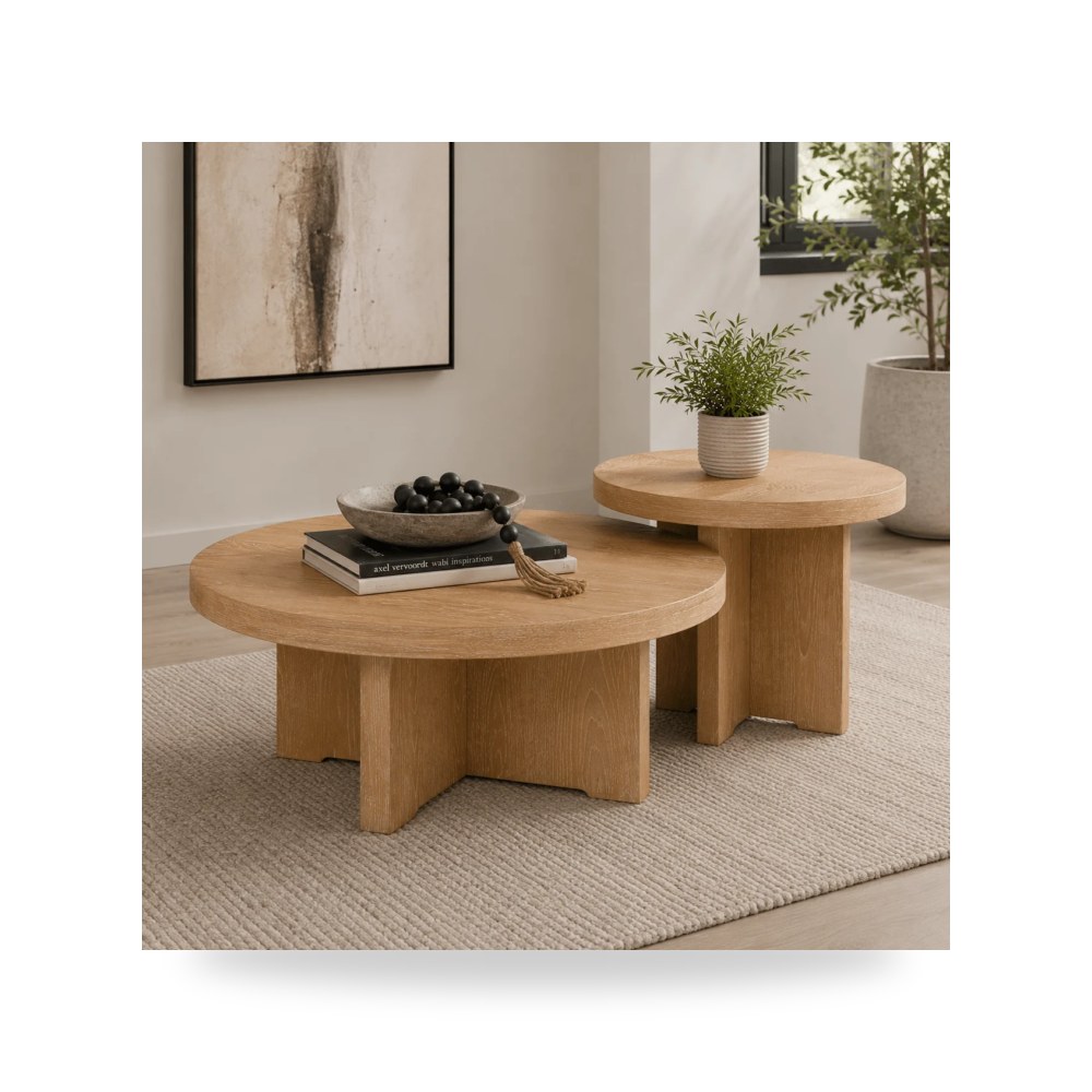 طاولة قهوة لغرفة المعيشة Chimefield Nesting (2 - CN) آشلي Ashley Furniture موديل T5823-22