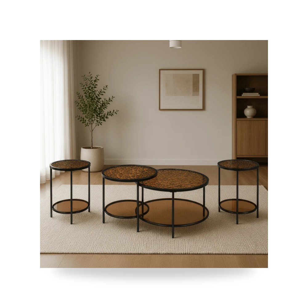 طقم طاولات آشلي Ashley Furniture موديل T5860 Set موديل T5860-Set