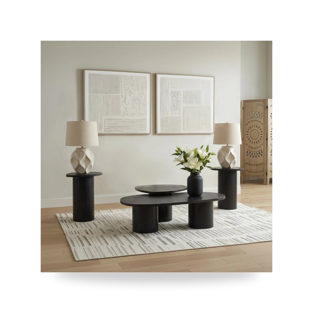 طقم طاولات آشلي Ashley Furniture موديل T5856 Set موديل T5856-Set