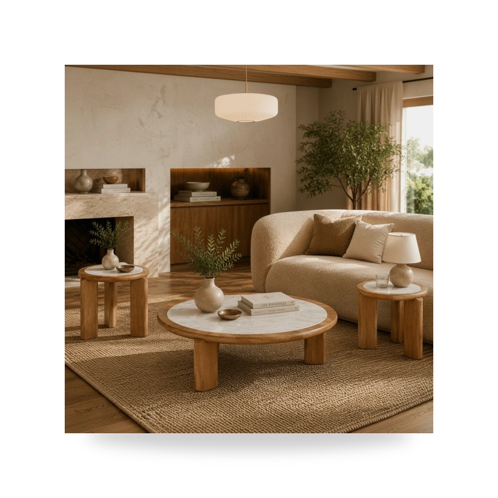 طقم طاولات آشلي Ashley Furniture موديل T5854 Set موديل T5854-Set