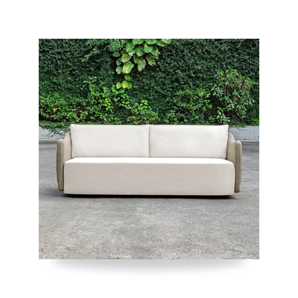 كنب غرفة المعيشة Sunset Wicker Outdoor Uttermost