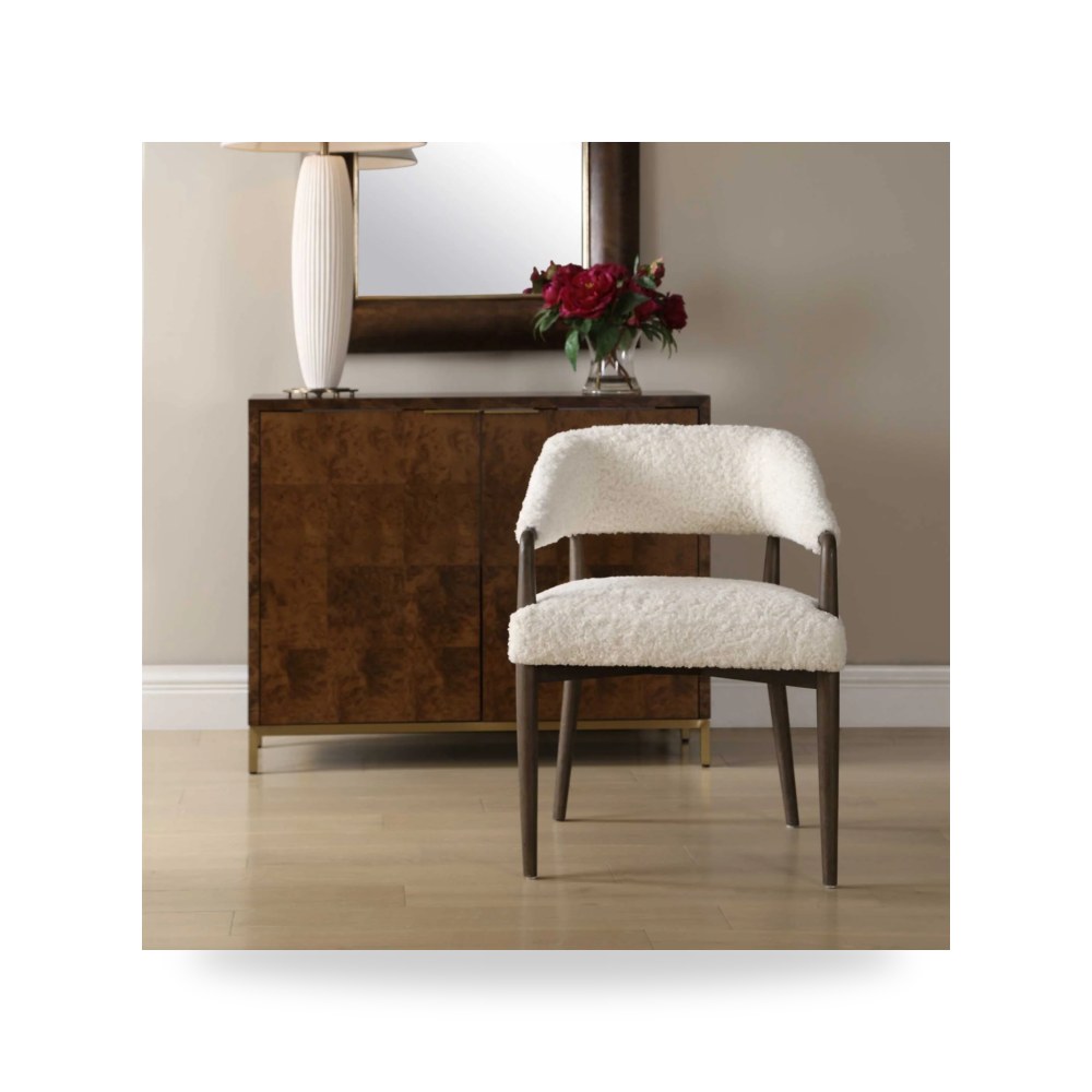 كرسي طعام فاخر - كرسي طعام Austell Uttermost - طراز 53140-UTT