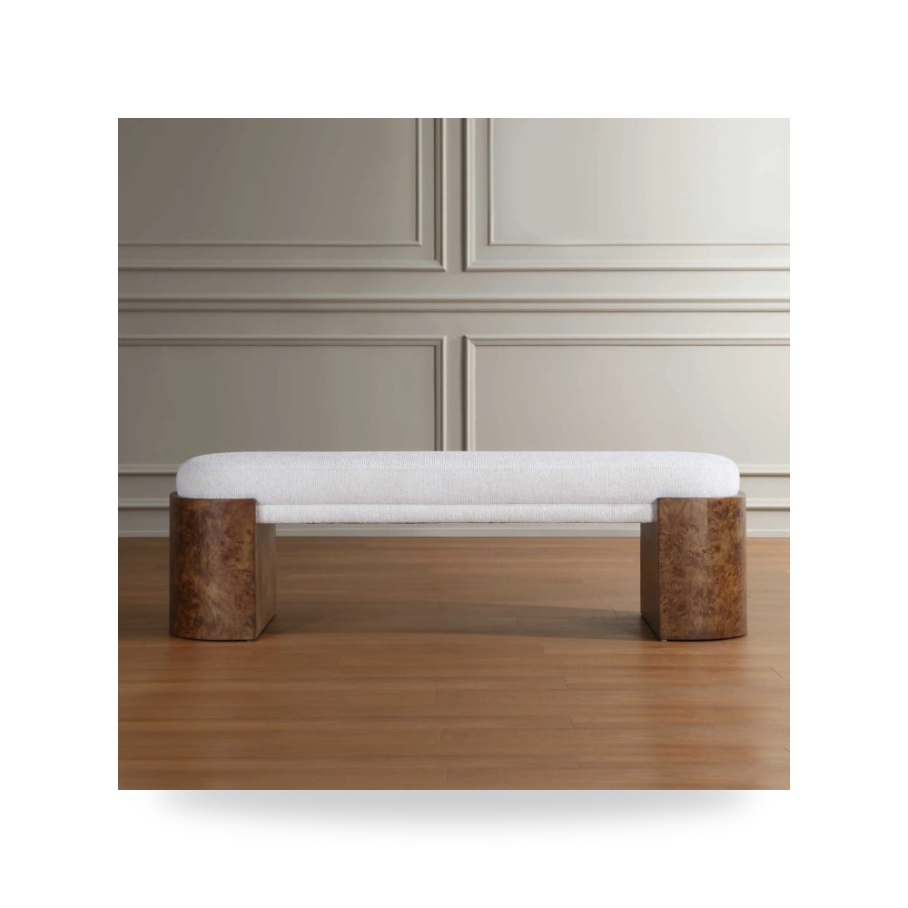 مقعد بنش جلوس منجد فاخر أترموست (Uttermost)