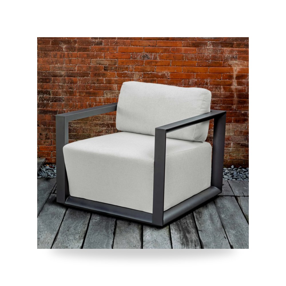 كرسي جلوس بتصميم أنيق - Remsen Outdoor Lounge Chair - من Uttermost - طراز 53110-UTT
