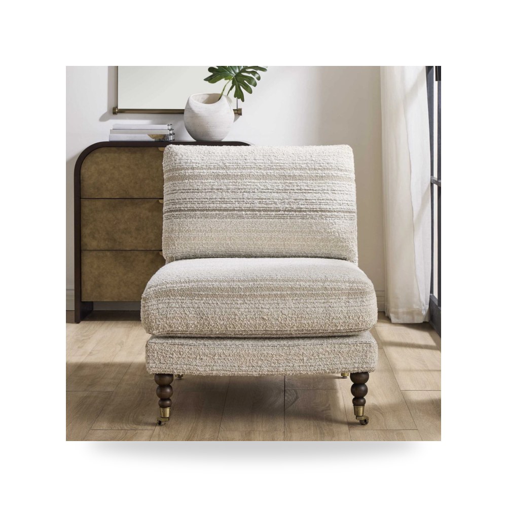 كرسي جلوس بتصميم أنيق - Chatsworth Modern Slipper Chair - من Uttermost - طراز 53081-UTT