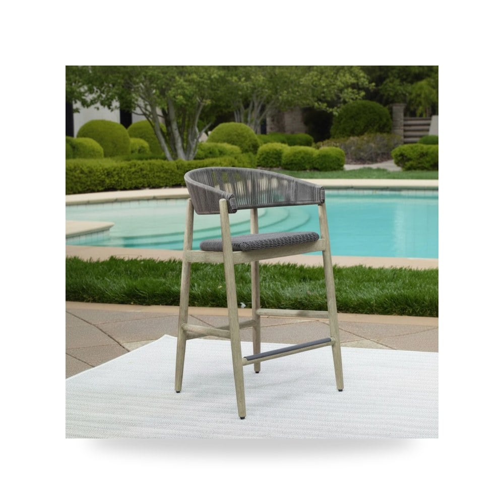 كراسي ومقاعد فاخرة - Dermott Outdoor Counter Stool - من Uttermost - طراز 51246-UTT