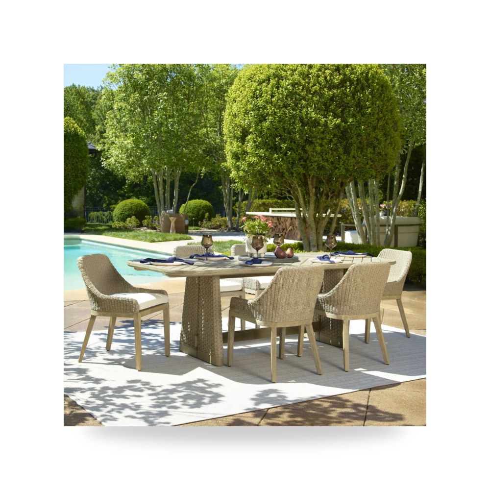 طاولة طعام Harbor Herringbone أترموست Uttermost