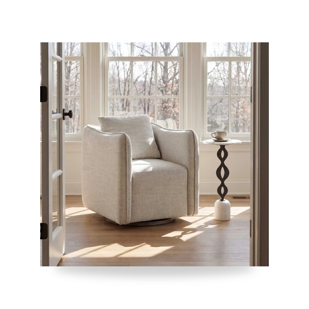 طاولة جانبية أبيض أترموست Uttermost موديل 51173 UTT
