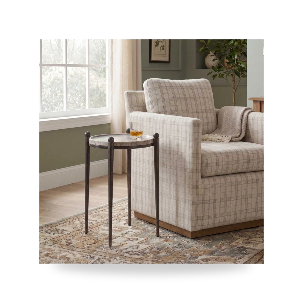 طاولة Nahunta Dark Bronze Accent أترموست Uttermost