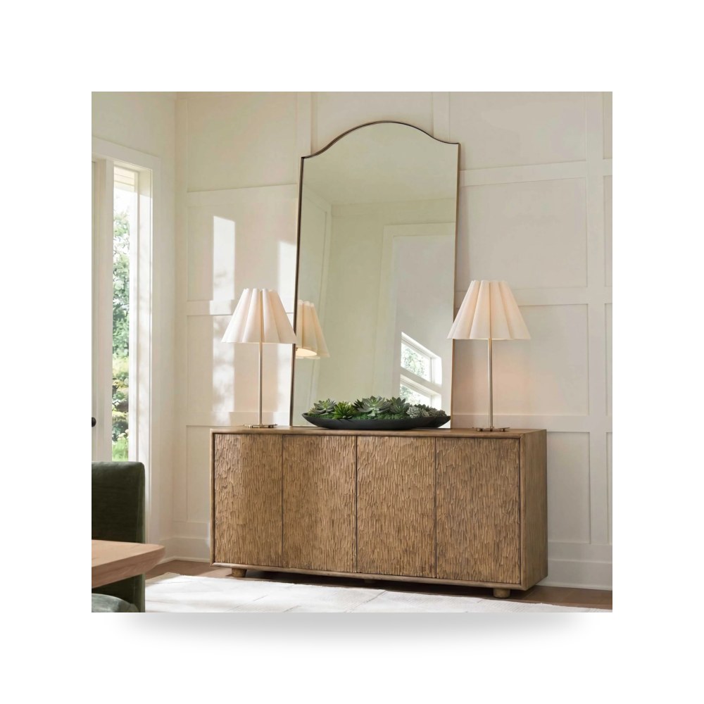 دولاب وخزانة تخزين من الخشب الطبيعي بـ 4 أبواب Stevenson 4 Door Uttermost