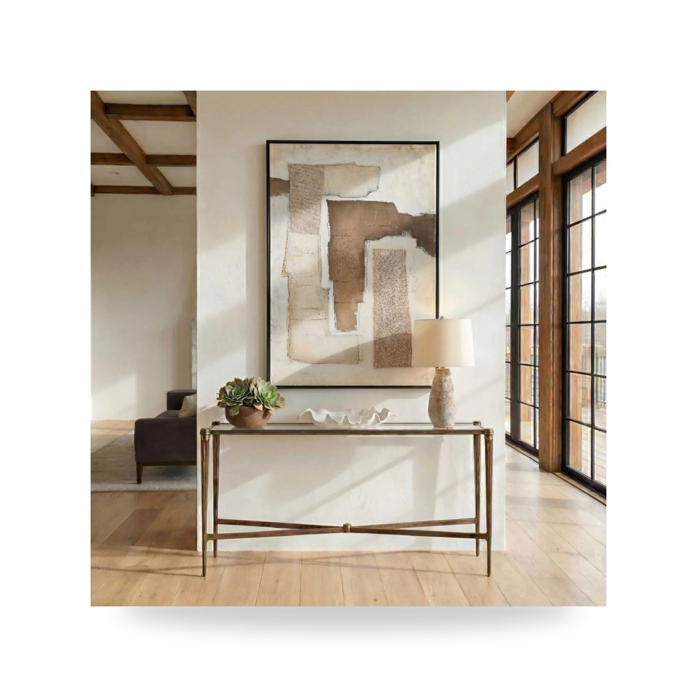 طاولة كونسول مدخل Amara Antique Brass أترموست Uttermost