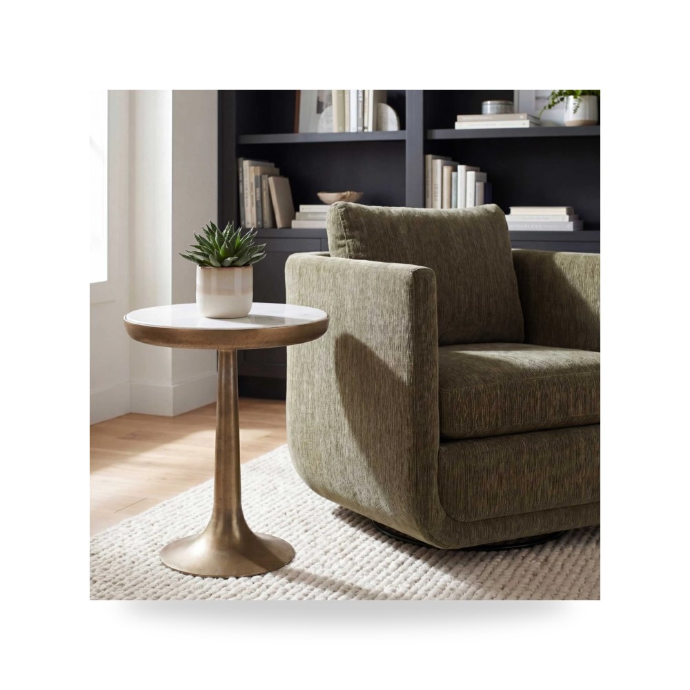طاولة جانبية أبيض أترموست Uttermost موديل 50644 UTT