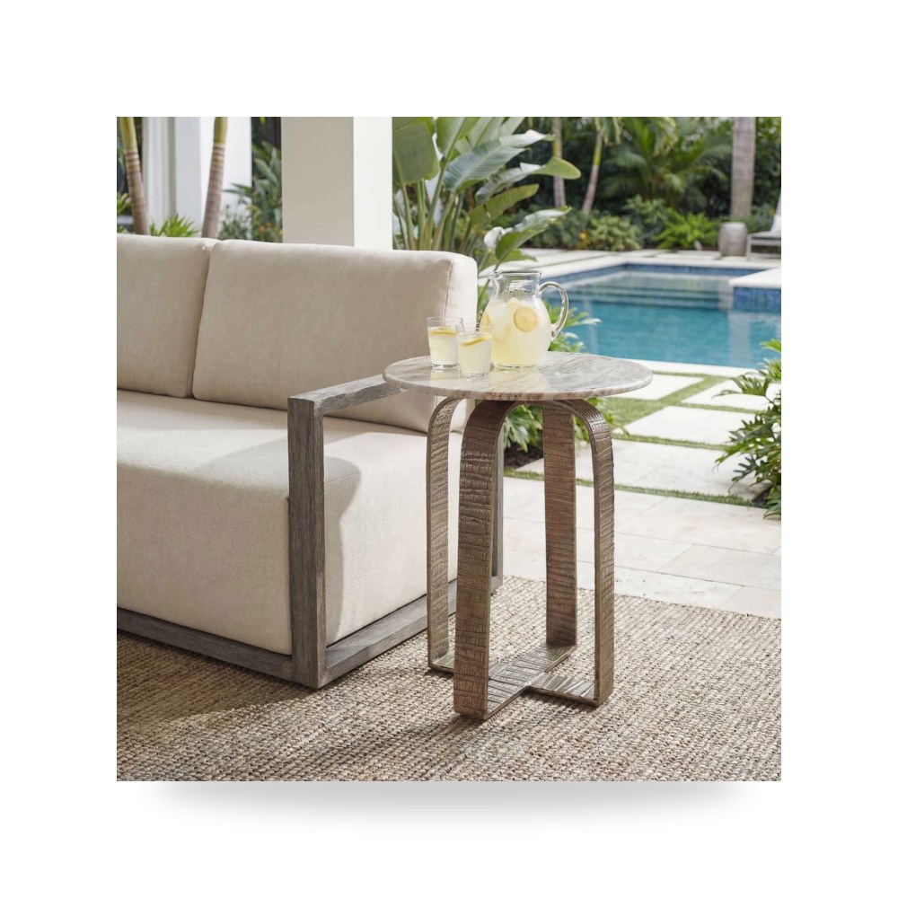طاولة جانبية خدمة Warner Indoor أترموست Uttermost