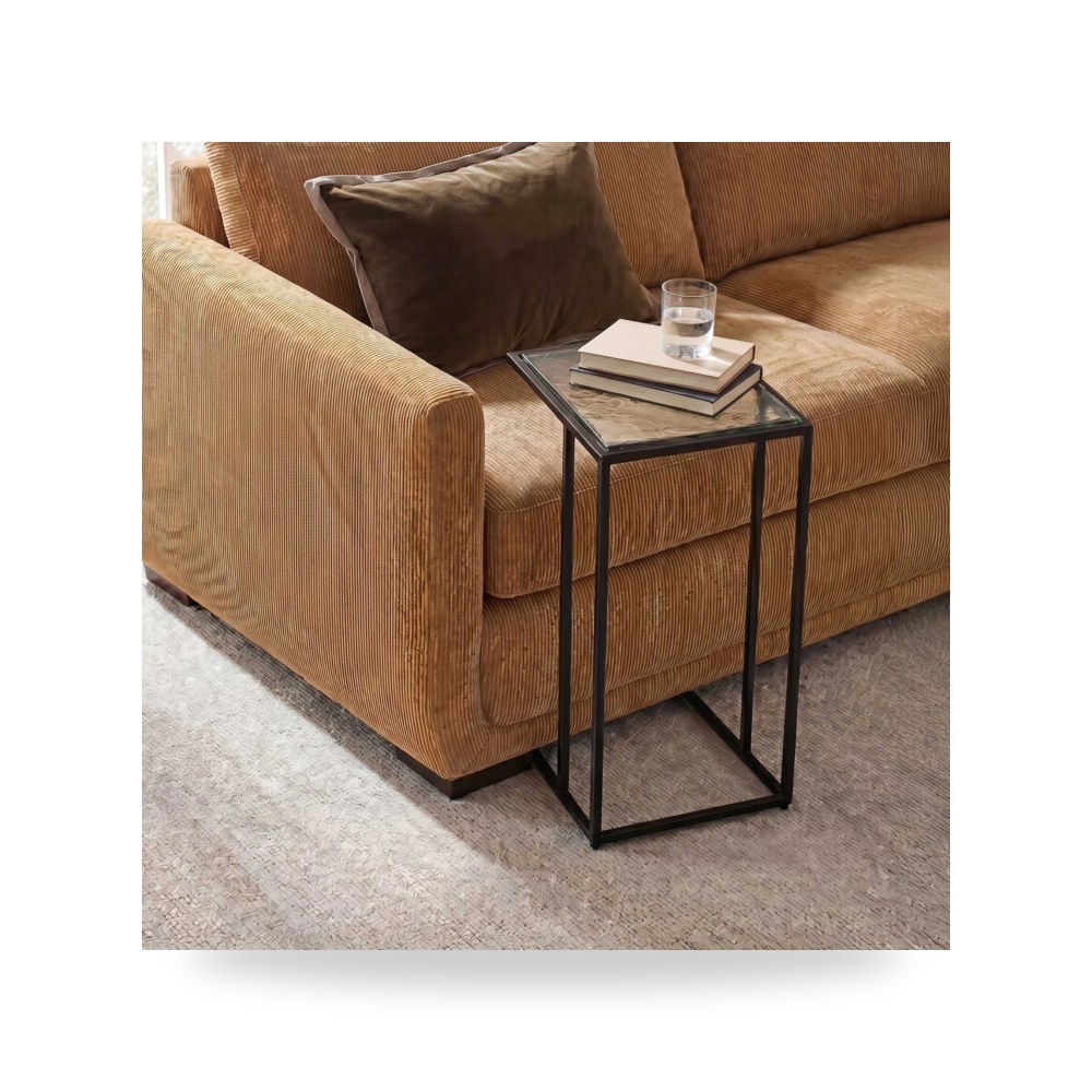 طاولة جانبية زجاج Mateo أترموست Uttermost