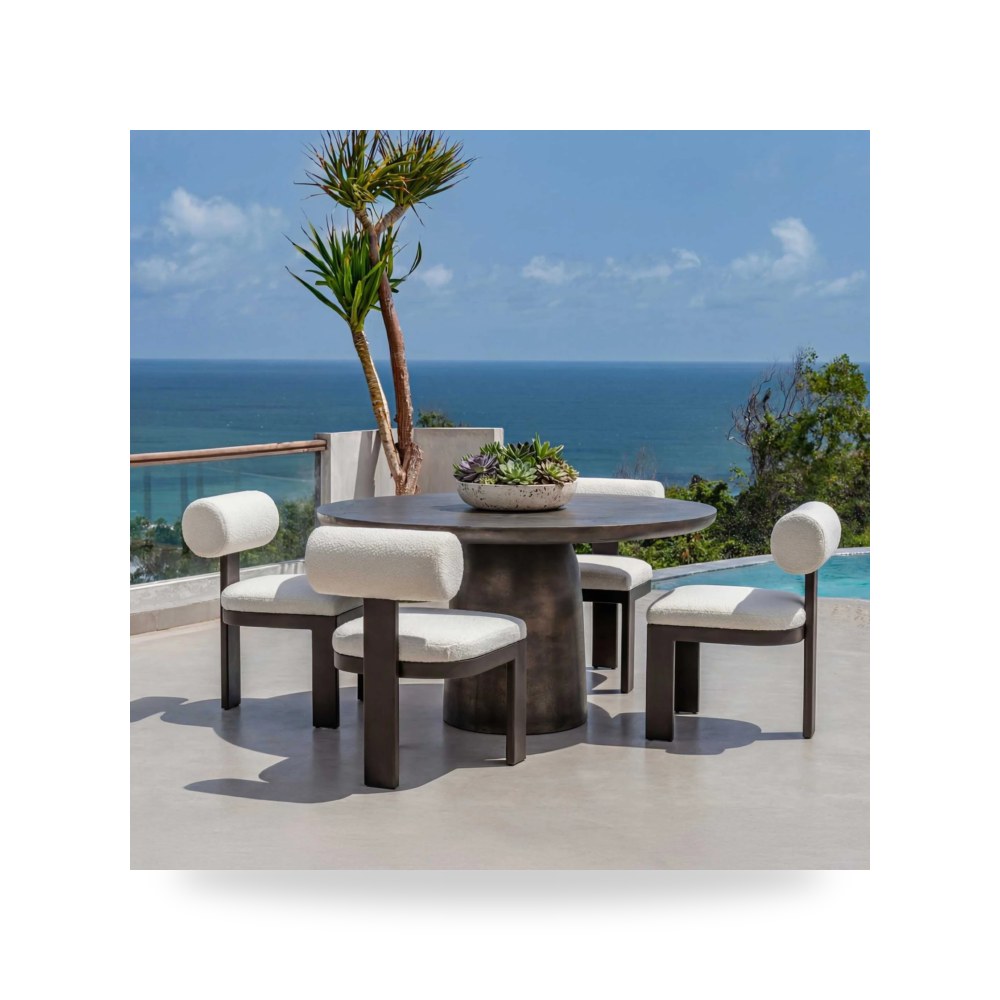 طاولة Madrone Bronze Bistro أترموست Uttermost