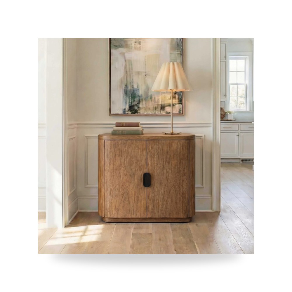 أثاث غرف نوم وأسرّة - Newell Natural Wood 2 Door Cabinet - من Uttermost - طراز 50377-UTT