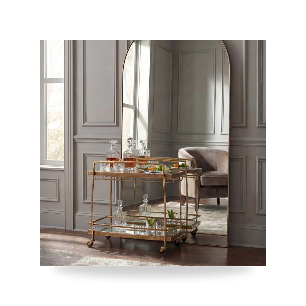 مرآة ديكور جدارية فاخرة نحاسي Uttermost