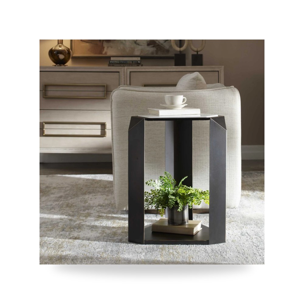 طاولة Keenan Geometric Accent أترموست Uttermost