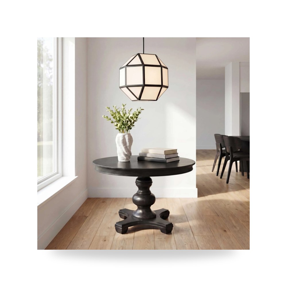 ثريا معلقة فاخرة - Hoi An 4 Light Geometric Chandelier - من Uttermost - طراز 21417-UTT