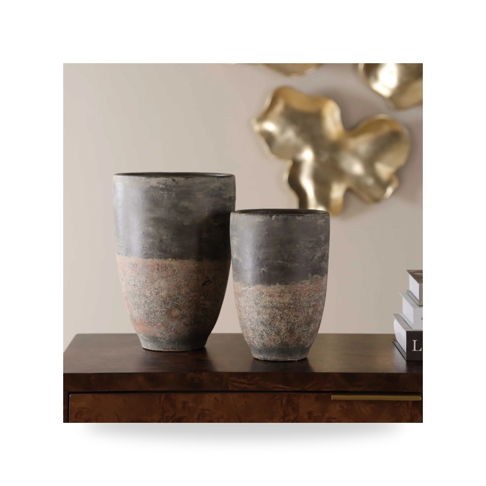 حوض زرع ونباتات ديكوري فاخر - مركن حوض زرع Uttermost موديل 18384 UTT - طراز 18384-UTT
