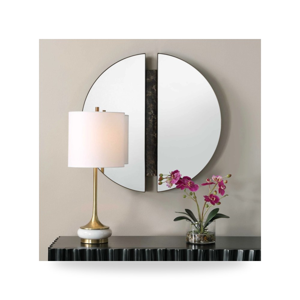 مرآة ديكور Hanover Divided Round Uttermost
