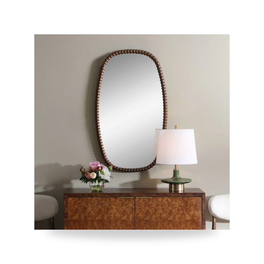 أثاث غرف نوم وأسرّة - مرآة برونزي Apphia Uttermost - طراز 08368-UTT