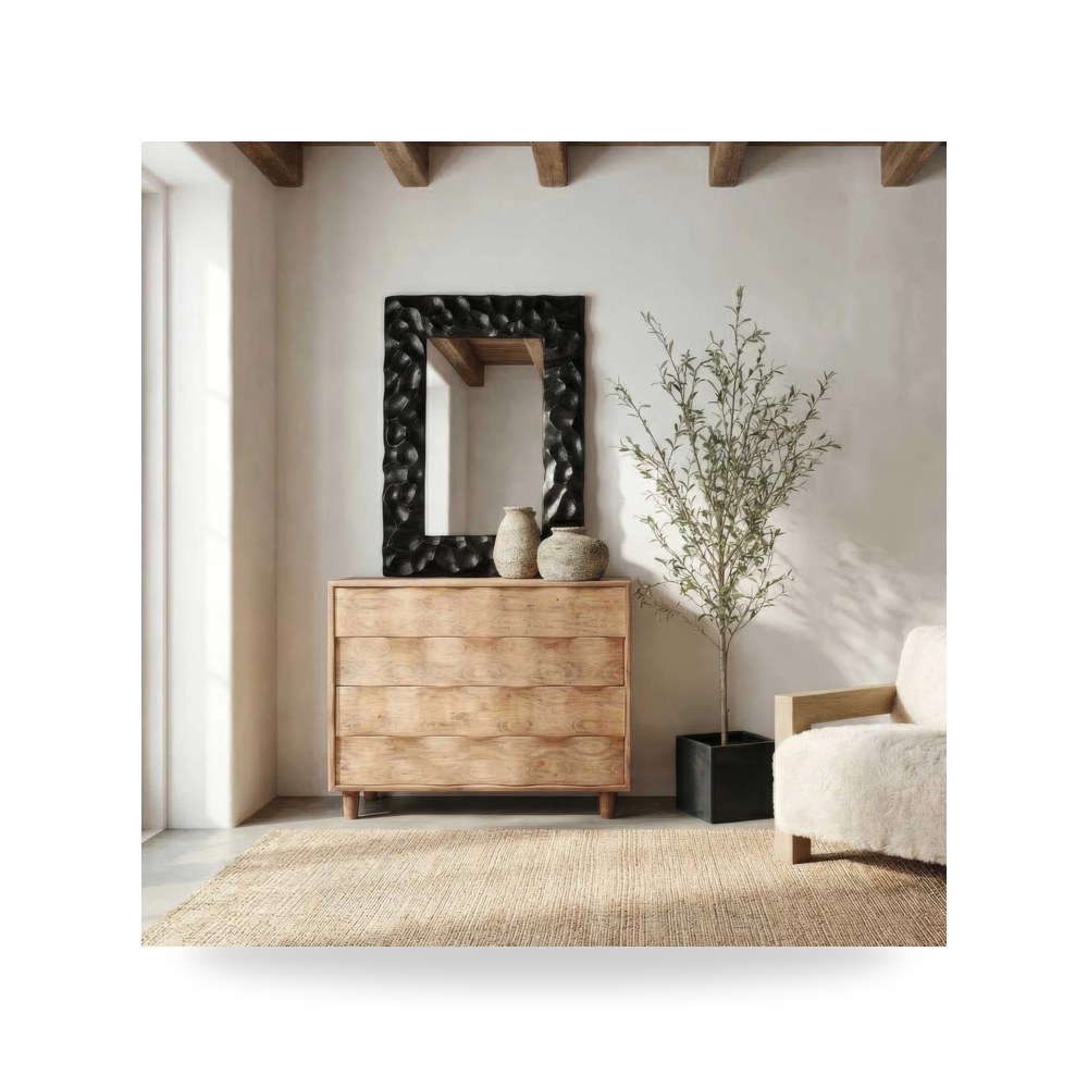 مرآة أسود Malosi Uttermost