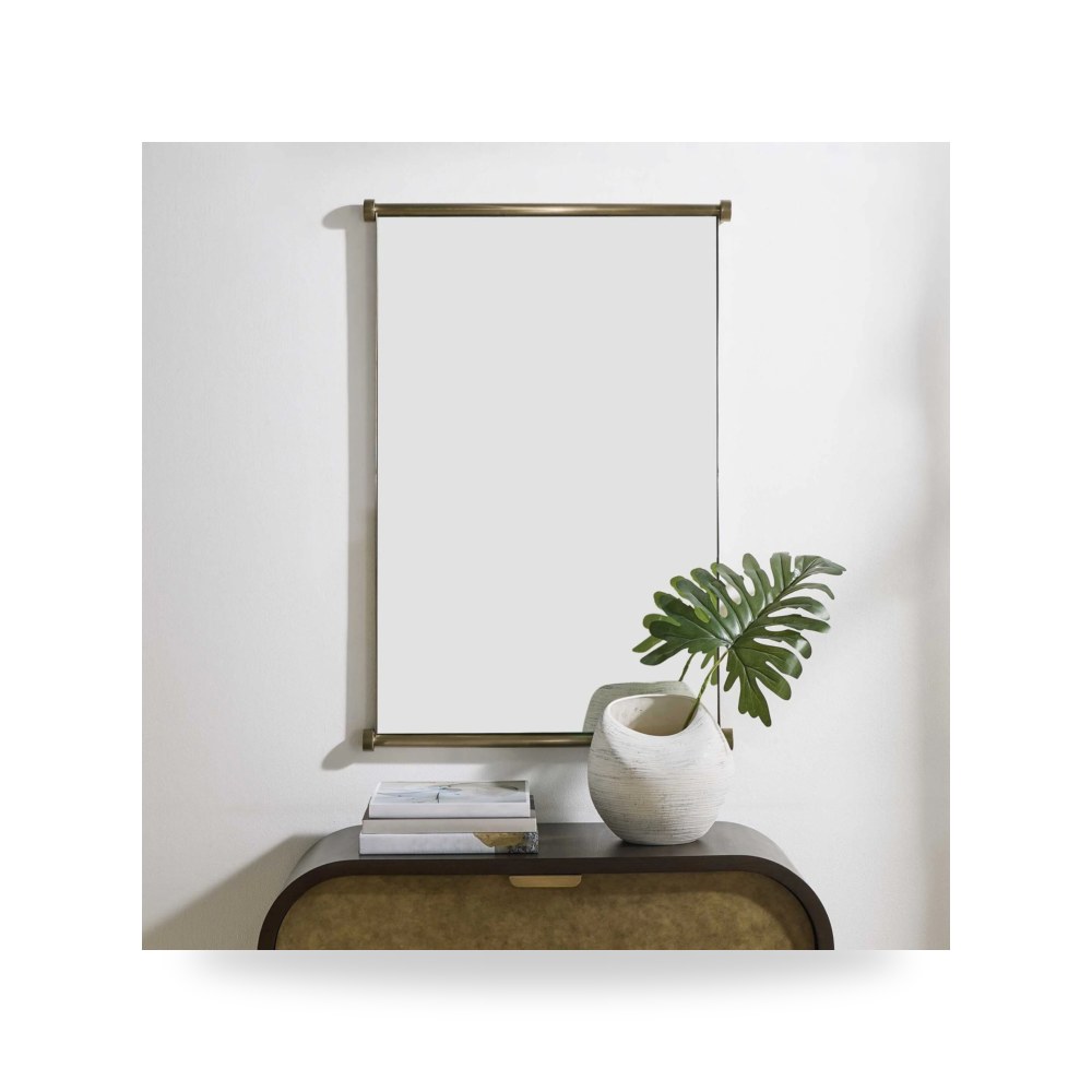 مرآة ديكور Scroll Rectangular Uttermost