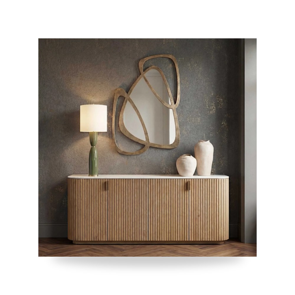 مرآة ديكور جدارية ذهبي Uttermost